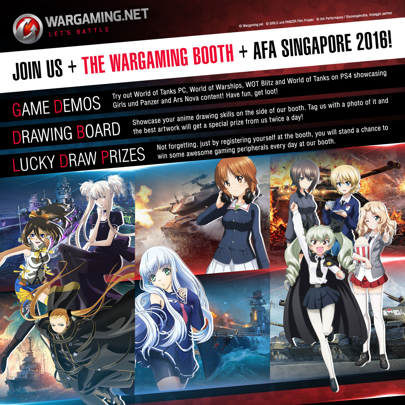 A05 : The Wargaming Booth - Anime Festival Asia Singapore 2016