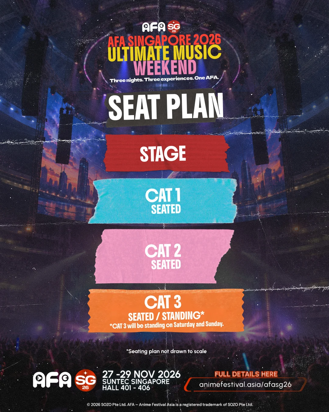 AFASG26 Concert Seat Plan AFASG26 Concert Seat Plan