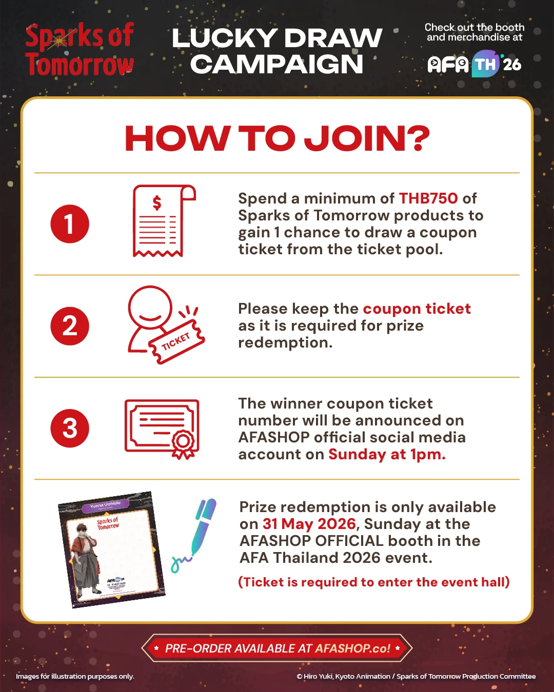2_AFATH26_Sparks of Tomorrow_Merch SNS and Lucky Draw