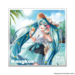 Bangkok '25 Miku Acrylic Shikishi