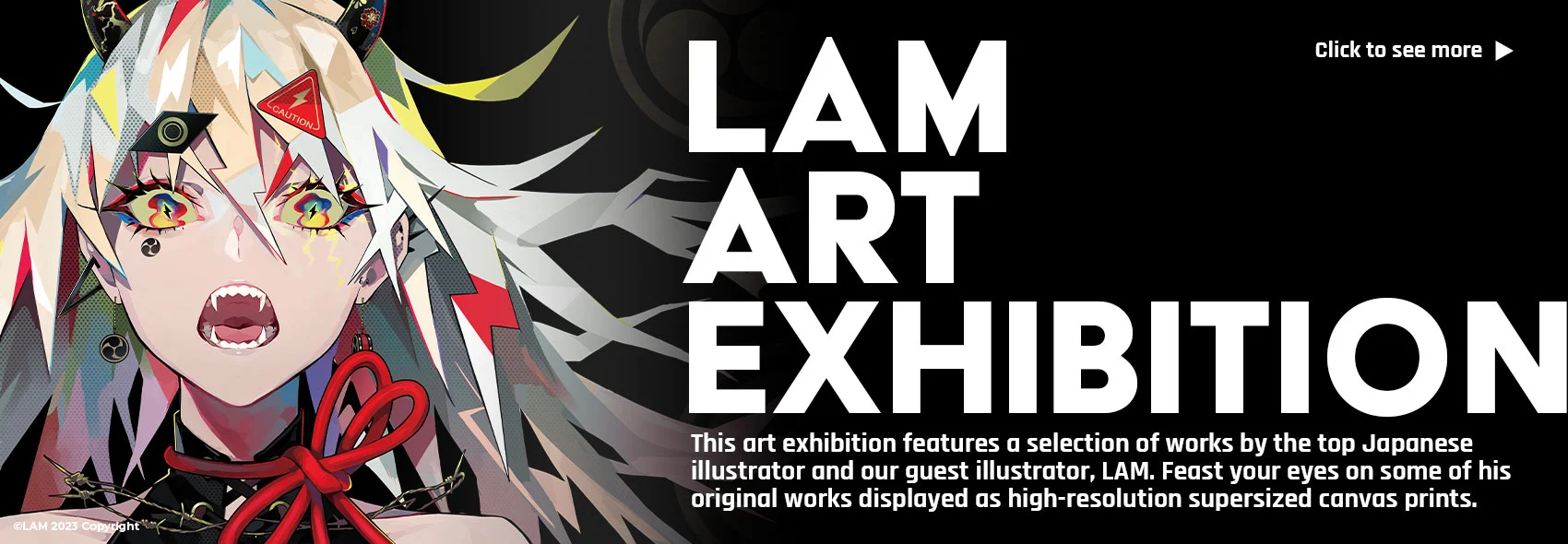 AFA Creators Super Fest 2023 (LAM Art Exhibition) - JAPAN POP